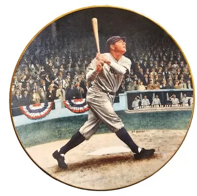 The Bradford Exchange Babe Ruth The Called Shot Collector's Plate 8  • $8.50