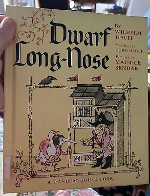 WILHELM HAUFF MAURICE SENDAK DWARF LONG-NOSE Book 1960 FIRST EDITIO Illustrated • $9.99