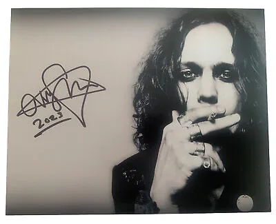 Ville Valo H.I.M. HIM Signed Autographed 11x14 Photo BAS Certified  F4 • $149.99