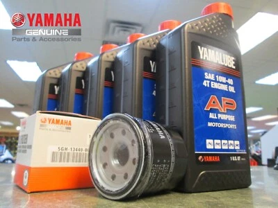 $79.95 • Buy Yamaha Genuine Oil Change Kit V Star 950 950 Tourer 2009-2017 Oil Change Kit 