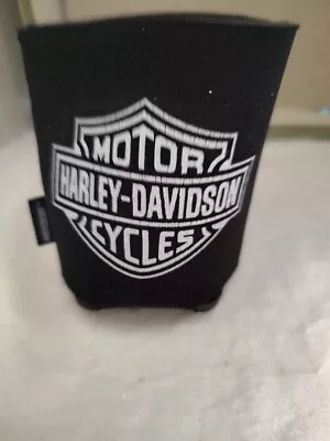 Harley Davidson Can Koozie Black And White New No Package • $5.99