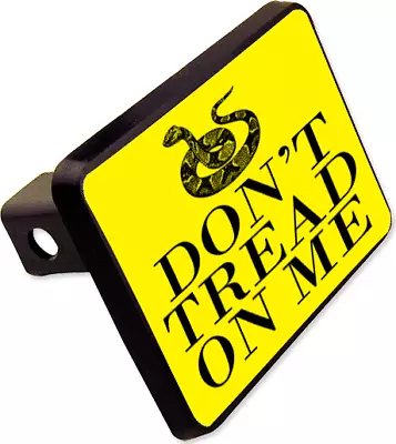 DON'T TREAD ON ME Trailer Hitch Cover Plug Funny Military Novelty • $17.99