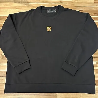 L'Art De L'Automobile Sweatshirt Mens 3XL Black Porsche Crewneck Pullover Car • $206.96