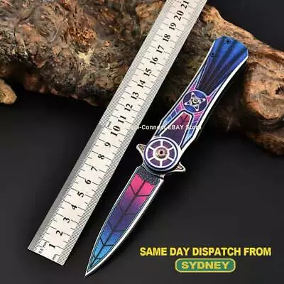 CSGO Knife Flip Open Folding Pocket Outdoor Camping Tactical Fishing Claw Knife • $21.99