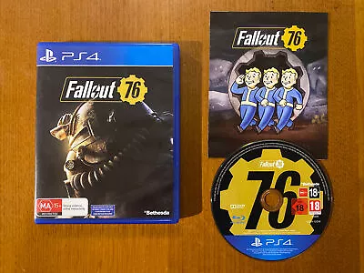 Fallout 76 (ma15+) Ps4 Pal Oz Seller • $11.99