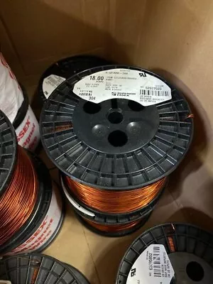 Essex Ultrashield Copper Magnet Wire (sizes Awg 18) Approx 10 Lb • $299.25