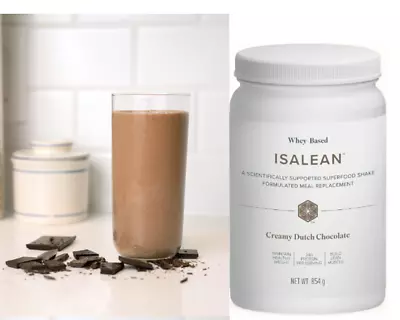 1 X ISAGENIX IsaLean Shake  Chocolate Protein Meal Replacement New Packaging • $71.24