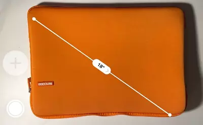 Incase Orange Laptop Sleeve Fits 17  Laptop (fits On 2011 Macbook Pro 17 ) • $9.99