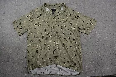 J Ferrar Button Up Short Sleeve Shirt Mens XL • $11