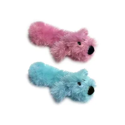 Good Boy Dog Toy - Raggy Puppy No Stuffing Comfort Blanket Pink Or Blue#08543 • £5.45