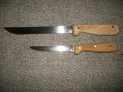 2 Vintage EKCO Eterna Slicing/Boning/Fillet Chefs Knife/Knives 5  & 8  Blades • $13.99