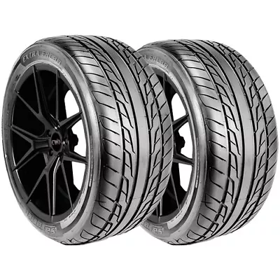 (QTY 2) 275/25ZR24 Saferich Extra FRC88 96W XL Black Wall Tires • $281.98