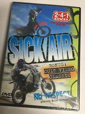 Sick Air/No Respect (DVD 2006) Brian DeeganMotocrossExtremeBRAND NEW! USA! • $6.97