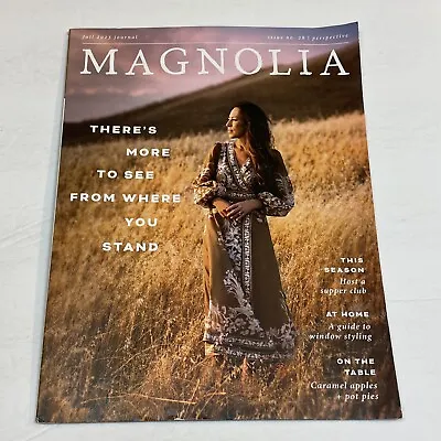 Magnolia Journal Magazine Joanna Gaines Fall 2023 Supper Club Host Caramel Apple • $9.99