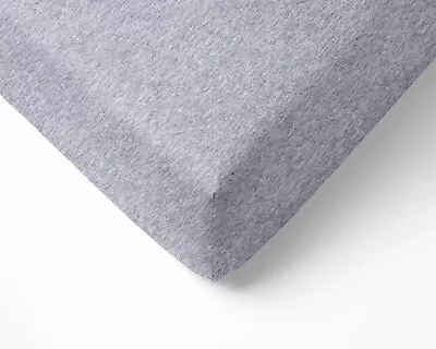 MHG Living 100% Cot Bed Fitted Sheet Jersey Cotton Mattress Cover (120x60cm & 14 • £9.89