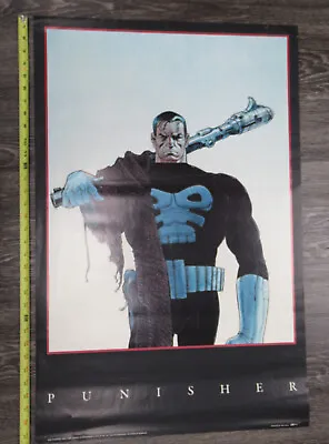 Punisher Poster By Moebius 22  X 34   1991 Marvel Comics • $40