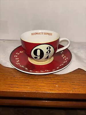 Harry Potter Tea Cup And Saucer  Marauders Map • $15