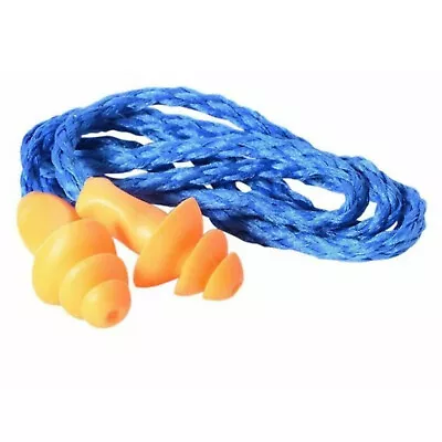 New 3M1270 Ear Plug Cord Silicone Anti-noise Sleep Reusable Earplug 10pcs Pack • $12.15