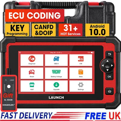 LAUNCH CRP919E Auto Car Diagnostic Scanner Bidirectional Full System Key Coding • £399