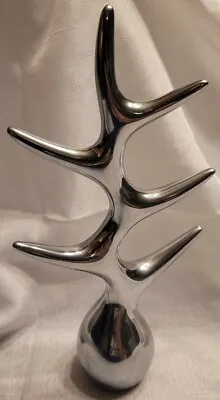 Menu Vintage Jewelry Tree 26cm Polished Aluminium Danish Design Louise Christ  • $69.99