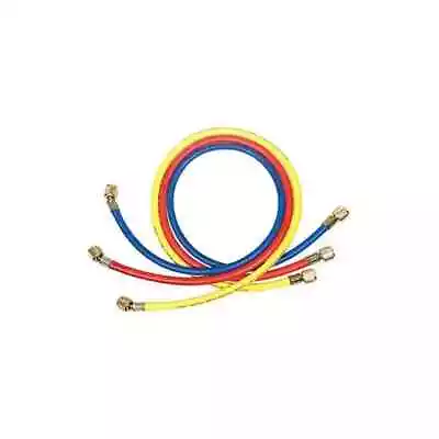 3x Javac R410A Refrigerant 70  HVAC Charging Hoses Set 5/16  Brand New • £79.28