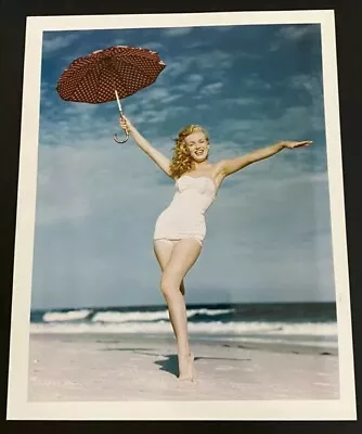 Marilyn Monroe Andre De Dienes ORIGINAL Photo STAMPED George Barris Beach  • $2500