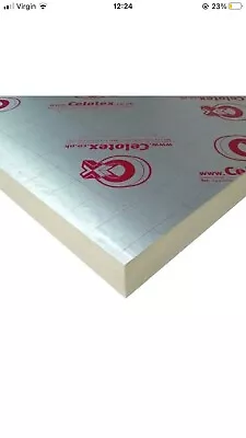 75mm Celotex Insulation PIR  1200 X 450 • £6
