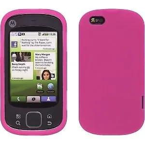 5 Pack -Silicone Gel Skin Case For Motorola Cliq XT - Watermelon Pink • $24.99