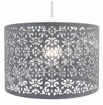 Modern Chandelier Acrylic Crystal Light Shades Droplet Ceiling Pendant Lampshade • £14.85