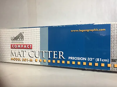 Logan Compact Mat Cutter Model 301 Missing Precision Bevel Cutter • $45