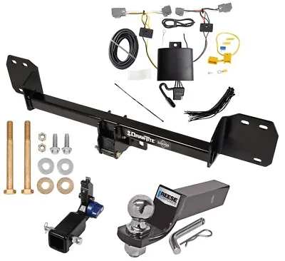 Trailer Tow Hitch For 16-24 Volvo XC90 Hidden Removable Receiver Wiring 2  Ball • $605.73