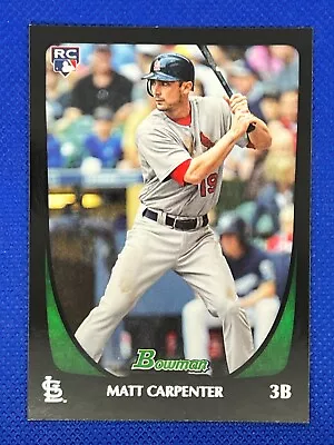 2011 Bowman Matt Carpenter ROOKIE CARD #14 Cardinals • $1.50