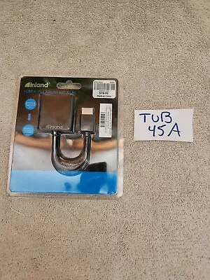 Inland HDMI To VGA Adapter With Audio ( Tub 45A) • $15