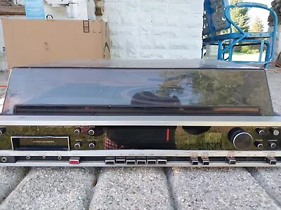 Vintage Sears Am/FM STEREO RECEIVER SYSTEM WITH TURNTABLE • $39