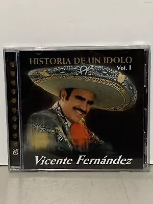 Vicente Fernandez Cd Historia De Un Idolo Vol.1 • $9.99