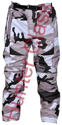 £34.98 • Buy Kids Motorcycle Motorbike Textile Motocross Trousers Children Clothing Armour CE