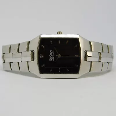 Mossimo 90053/B99-06 Silver Tone Analog Men's Watch Sz. 7 1/2  New Battery • $18.99