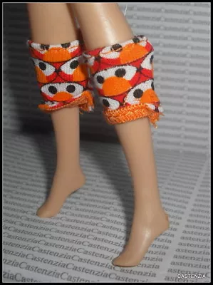 Hosiery Mattel Barbie Doll Tmx Tickle Me Elmo Boot Cuffs Accessory For Diorama • $2.49