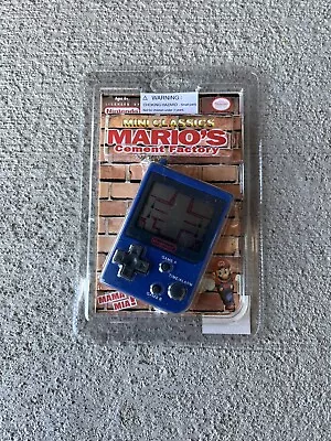 Nintendo Mini Classics Mario's Cement Factory Keychain Game Collectible - New • $9.90