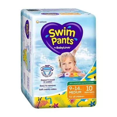 BabyLove Swim Pants Medium (9-14kg) 10 Pack • $12.99