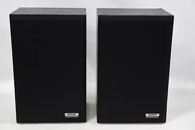 Bose Interaudio 2000 2-Way Bookshelf Stereo Speakers 70 Watt Vintage USA 1980's • $219.95