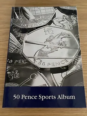 Olympic 50p Coins Complete Set In Lighthouse Album • £110