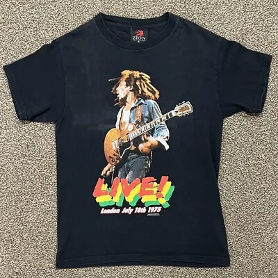 Rare Vintage Bob Marley Live 1975 Tshirt • $54.99