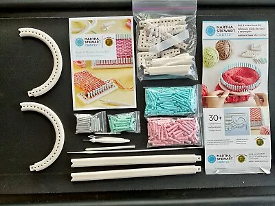 Martha Stewart Knit And Weave Loom Kit Lion Brand New Crafting Kniting Weaving • $39.90