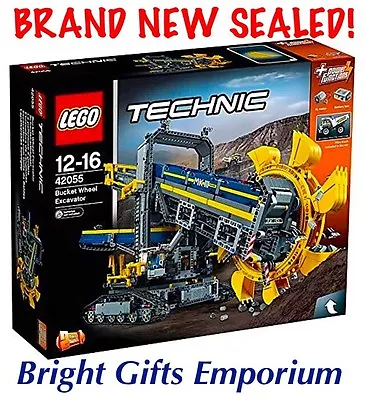 LEGO 42055 Technic Bucket Wheel Excavator Aggregator Plant Mining Truck NEW BNIB • $1599.99