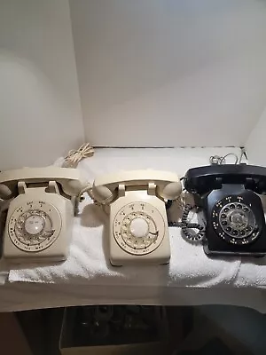 Itt Northern Telecom Bell Systems Vintage Rotary Dial Phones Lot Of 3 *untested* • $20.50