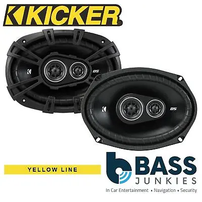 KICKER DSC69304 6  X 9  720 Watts A Pair 3 Way Car Van Truck Coaxial Speakers • £94.95