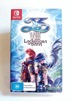 Ys VIII: Lacrimosa Of DANA Nintendo Switch Game 2018 Australian Version Y's 8 VG • $199.95