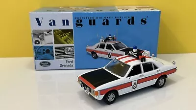 Vanguards 1:43 Va05203 Ford Granada Greater Manchester Police / Mib • £26.95