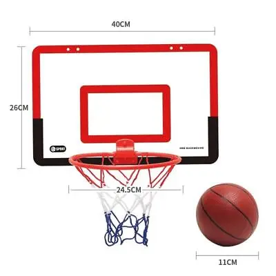 Mini Basketball Hoop System Indoor Outdoor Home Office Over The Door Net Goal • $17.19